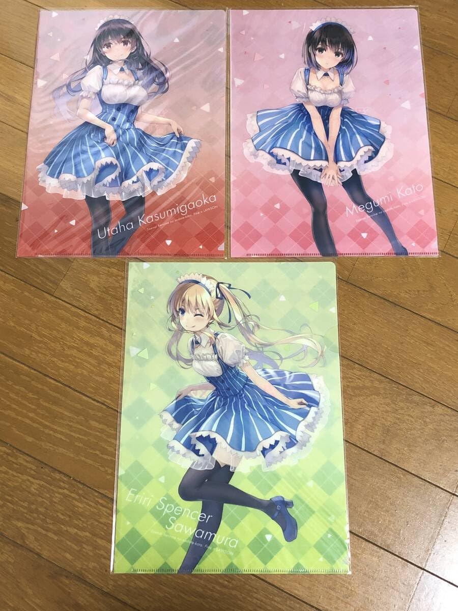 Amazon.co.jp: クリアファイル 冴えない彼女の育てかた 冴えカノ 加藤 