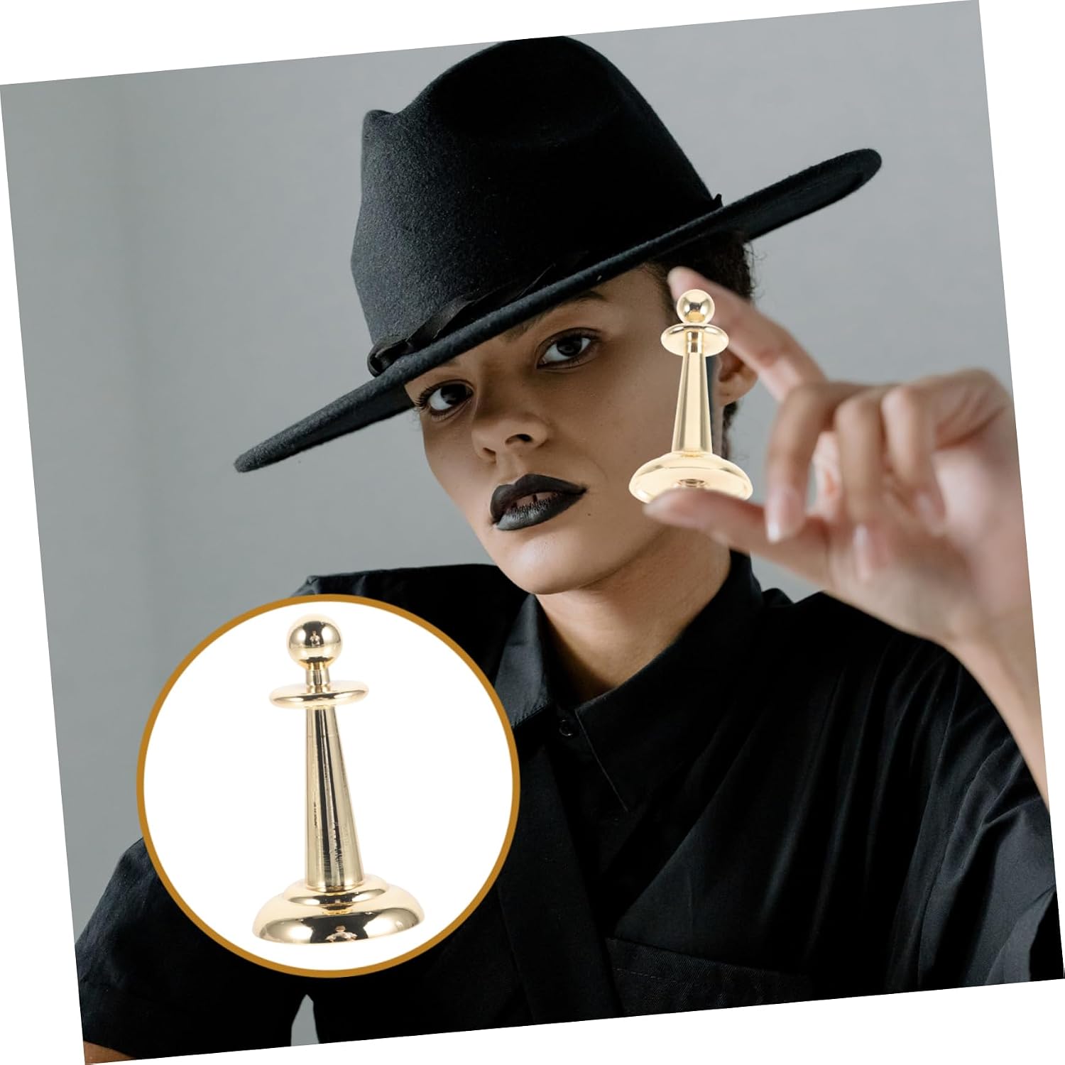 BESTonZON Metal Poker Game Marker Win Marker for Roulette and Table Games Gold Design Multi-use Metal Accessory for Parties and Competitions