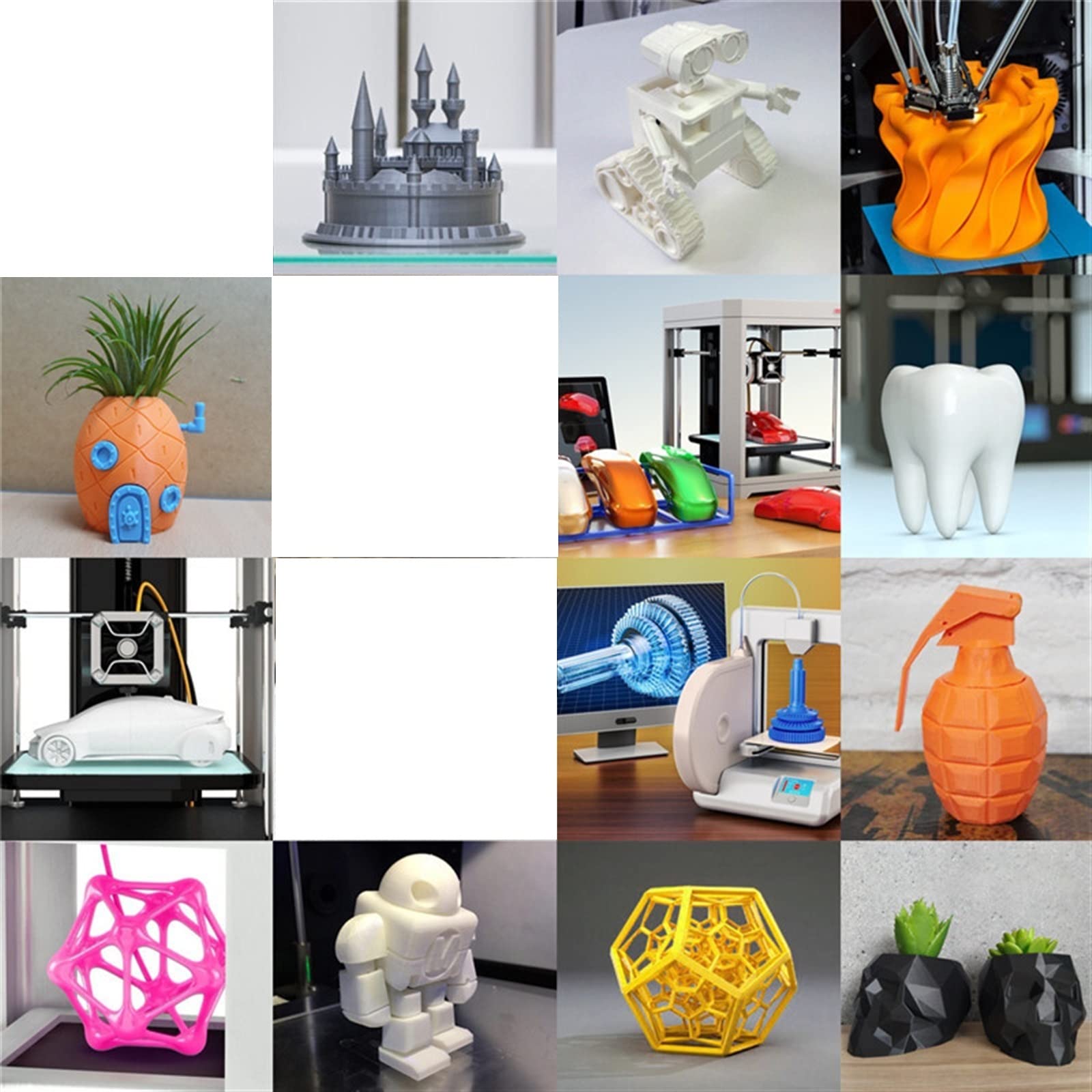 Przenośna drukarka ręczna, Losowy kolor PLA 3D drukarka Filament 1.75mm szpula pełny kolor dostępny dla drukarki 3D materiał Filament Imprimante 3D(Nero)