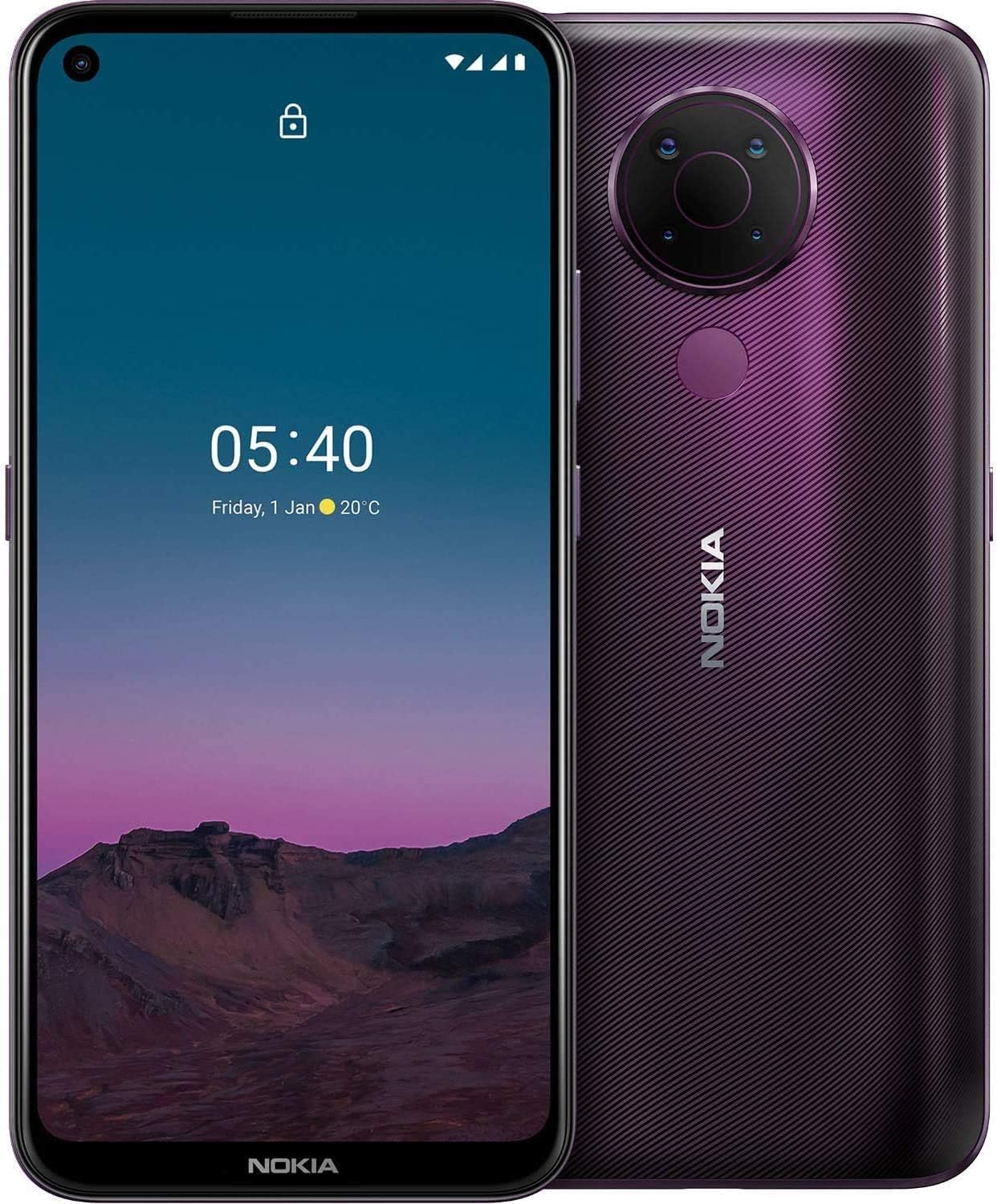 5.4 - Smartphone 128GB, 4GB RAM, Dual Sim, Purple