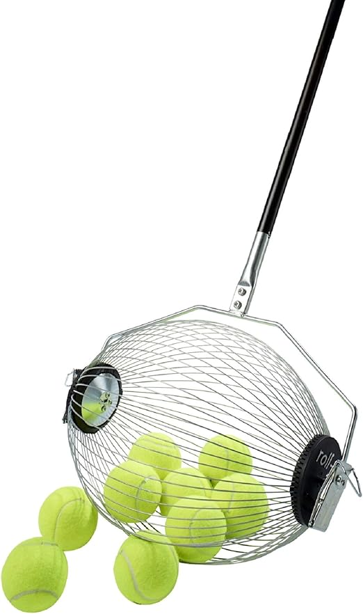 Kollectaball CS40 40 Ball Collector Mini Ball Picker Upper for Tennis