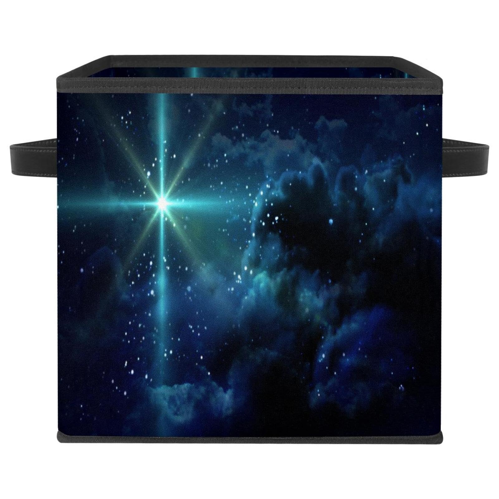 Boîte de rangement jouets vêtements livres cube pliable en tissu