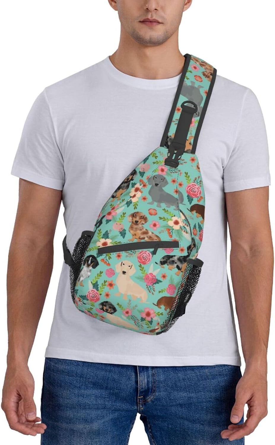 VOOHDDY Crossbody Bag For Women Men Travel Hiking Backpack Sling Shoulder Chest Bags Casual Daypack Purse Sport - Image 8