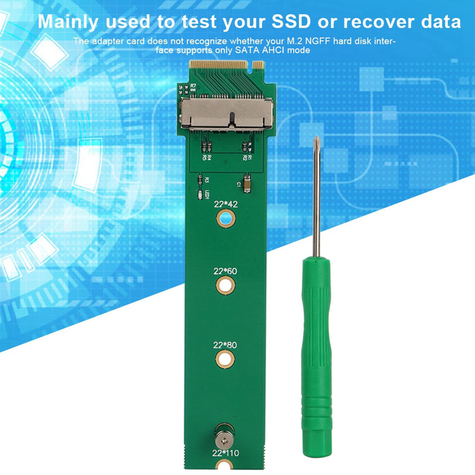 Amazon.co.jp: SSDアダプターカード、SSDからM.2 NGFFアダプターカード