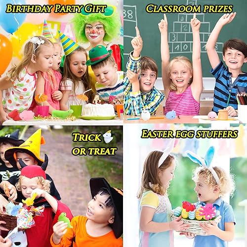 Miniatura 6 de 120 juguetes blandos Mochi aleatorios, juguetes esponjosos Kawaii Squishies para aliviar el estrés para niños, recuerdos de fiesta, rellenos de