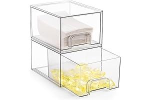 Stackable Laundry and Dishwasher Pod Storage Container Set