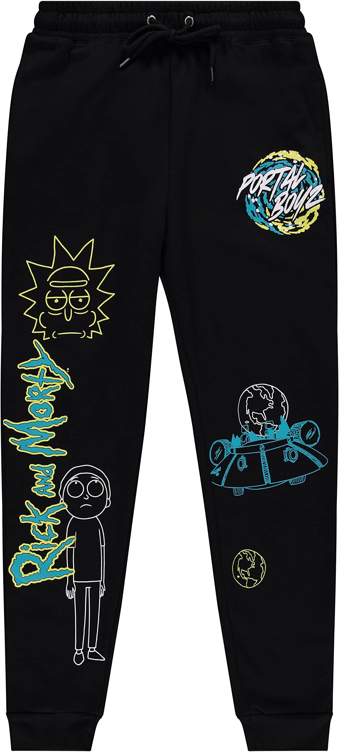 RICK AND MORTYMens Sweatpants Mens Fleece Jogger Sweatpants - Rick & Morty, Summer, Squanchy Classic Sweatpants