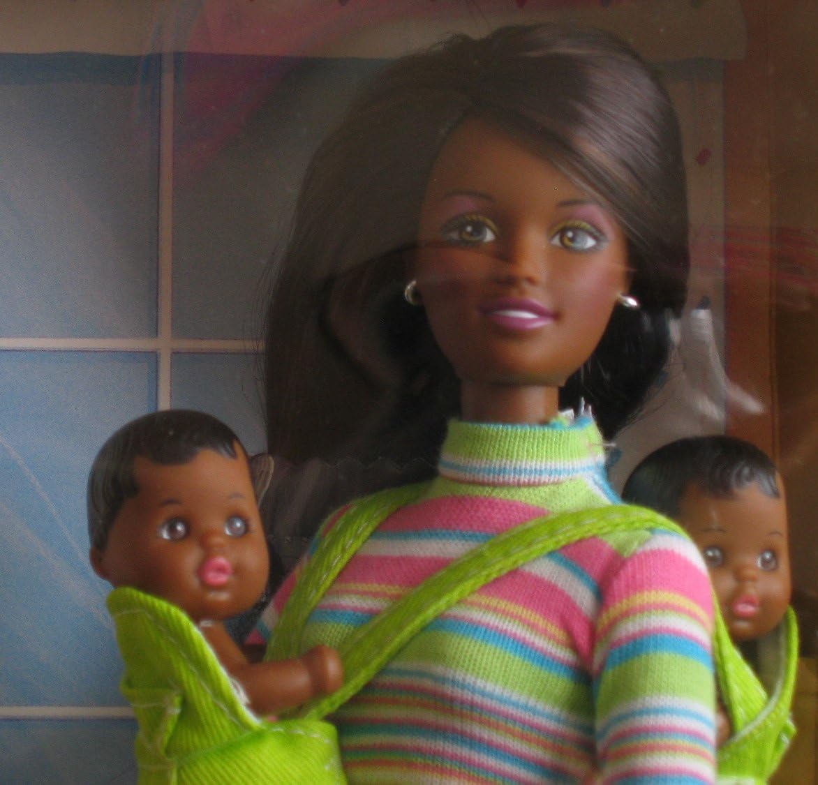 Barbie Cool Sitter Teen SKIPPER Doll AA w 4 Babies Dolls (1998)