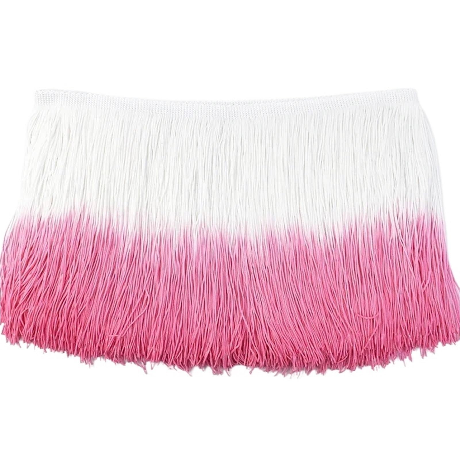 Tassel Fringe Trim 1/2/3/5M 20cm Fringe Tassels Trim Decorative Trimmings Sewing Fringes For Clothes Curtain Ribbons Tapes Lace Accessories(Color 16,20cm-2Meters)