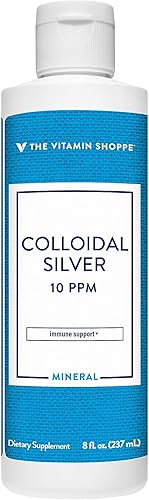 Colloidal Silver Spray 10 PPM Soporte inmune 8 onzas líquidas