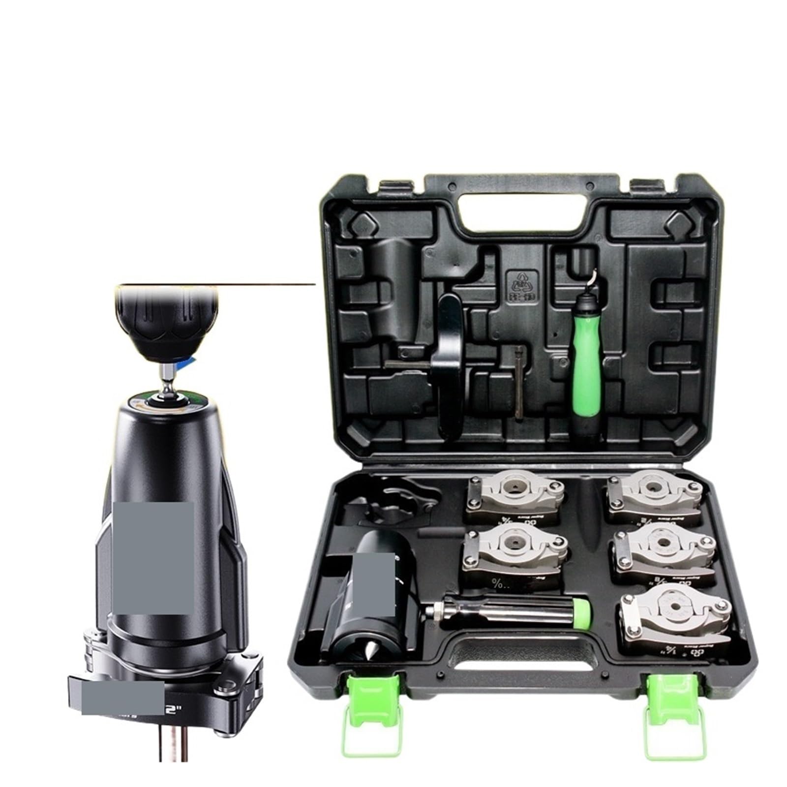 Copper Pipe Expander Set, ST-519 Hand Electric Drill Dual-Purpose Expanderpipe Bell Mouth Expander, Air Conditioner Expander Used in HVAC