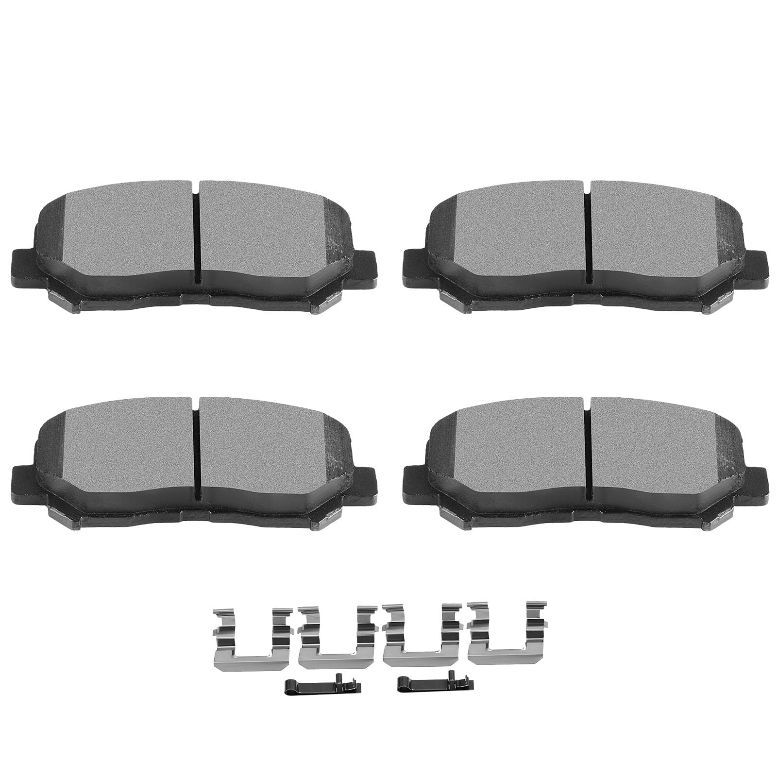 SCITOO D1640 Front Semi-Metal Brake Pads Sets Fit For Chrysler 200 2015-2016,For Dodge Dart 2013-2016,For Jeep For Cherokee 2014-2016