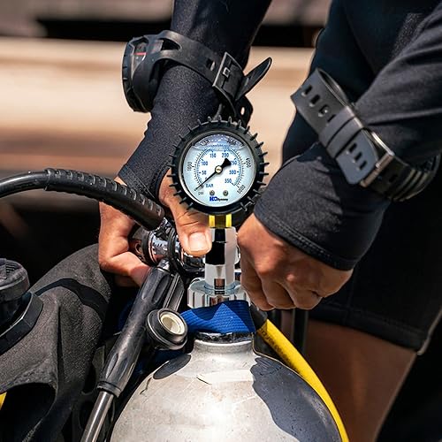 Miniatura 4 de H2ODYSSEY Medidor de presión DIN - Medidor de presión de buceo