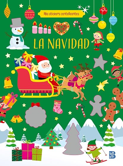 Mis stickers centelleantes - La Navidad
