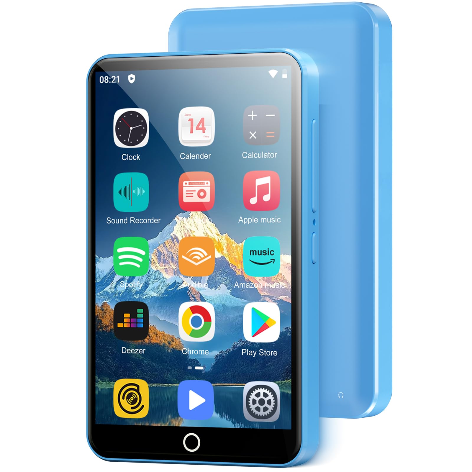 80GB MP3 Player with Bluetooth and WiFi Oilsky 4 0 IPS Touch Screen MP3 Player with Speaker Music