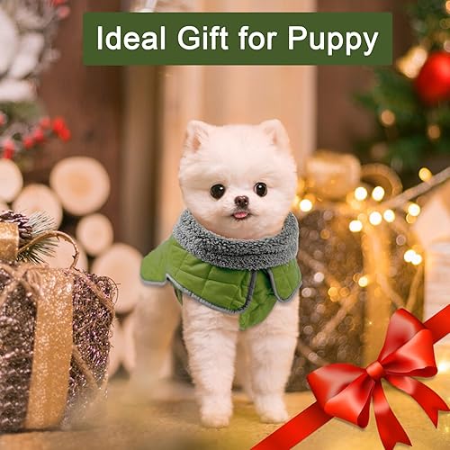 Miniatura 8 de Fragralley Abrigo para perro, abrigo cálido de invierno para perro con correa para las piernas, impermeable y reflectante, abrigos para clima frío