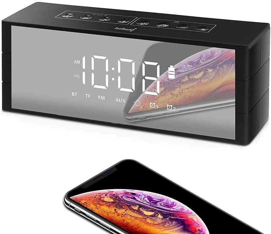 Amazon.co.jp: 2020 ZealSound Bluetoothスピーカー 時計