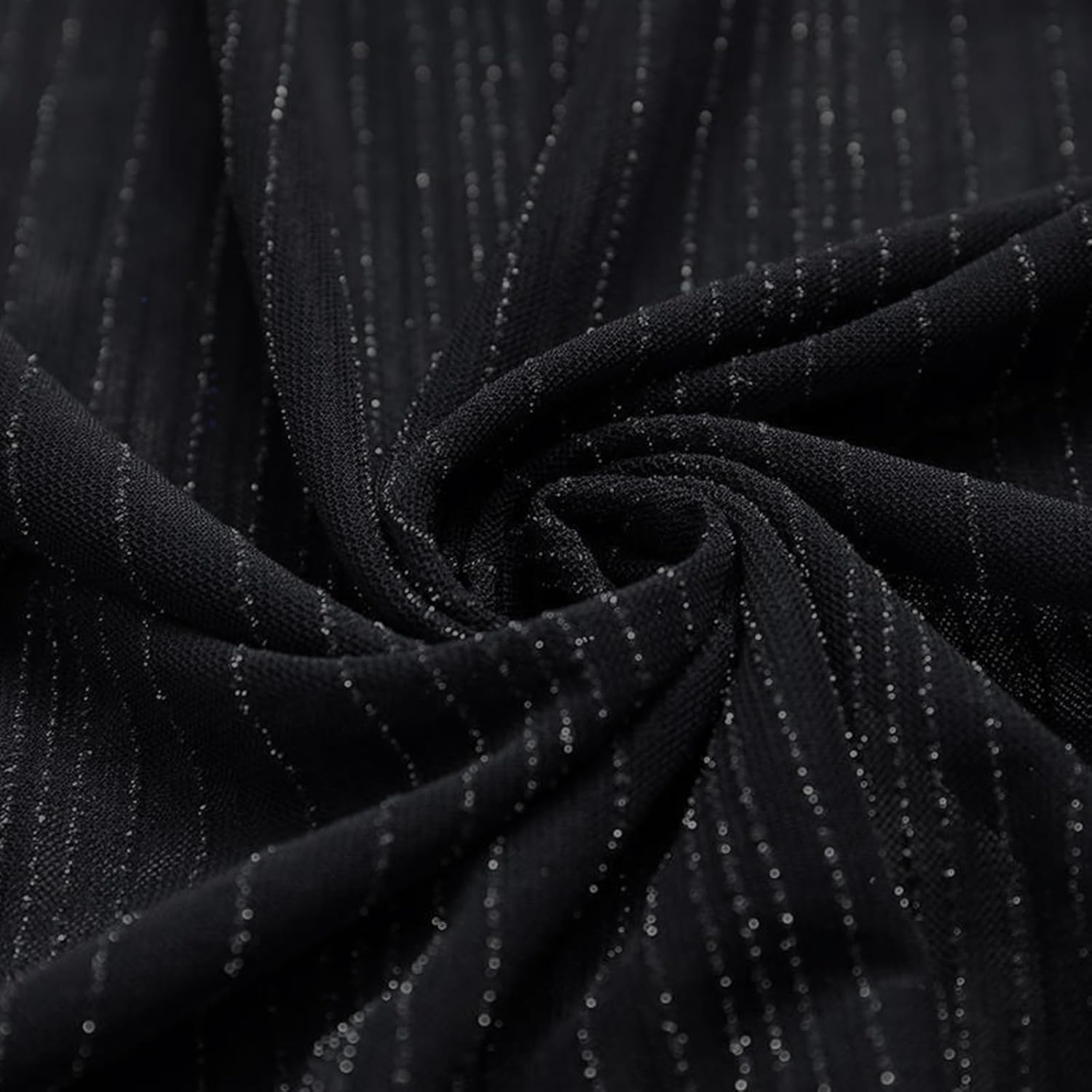 Evankin Mens Sexy Glitter Shirt Top See Through Lace Short Sleeve T-Shirt Sheer Mesh Undershirts to Show Muscle - Image 6