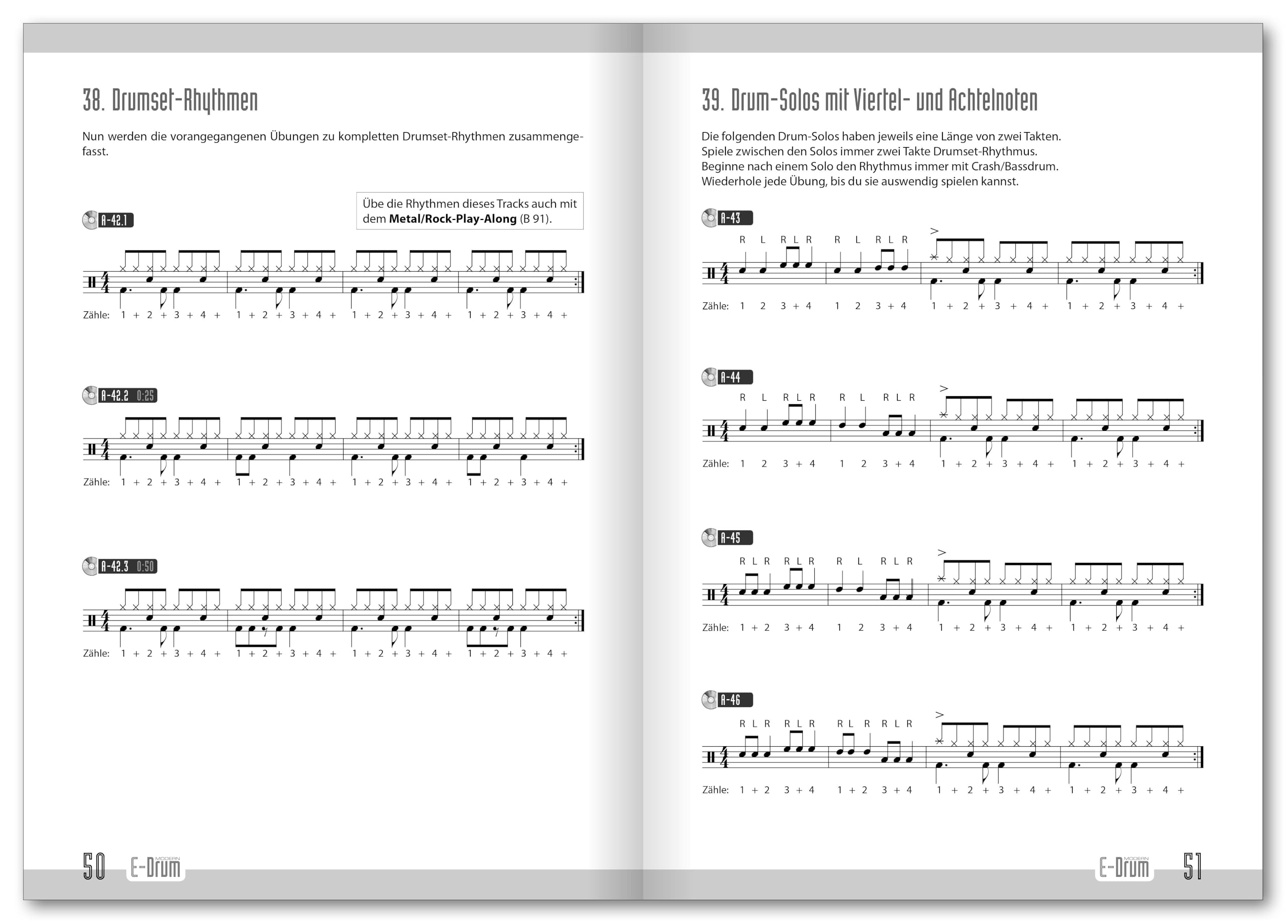Modern E-Drums (CD): Der perfekte Weg zum modernen E-Drum-Spiel