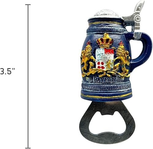 Miniatura 2 de Oktoberfest Party - Abrebotellas magnético Bayern Stein