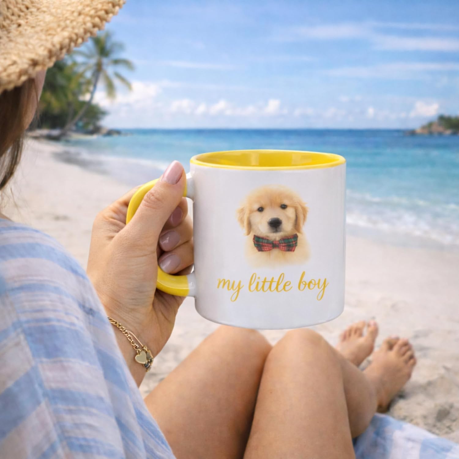 Custom Mug - Personalized Coffee Mug with Photo Text Logo | Taza Personalizada 11oz Both Sides Print | Custom Gifts for Men Women | Customized Picture Cup Dishwasher Safe - Image 3