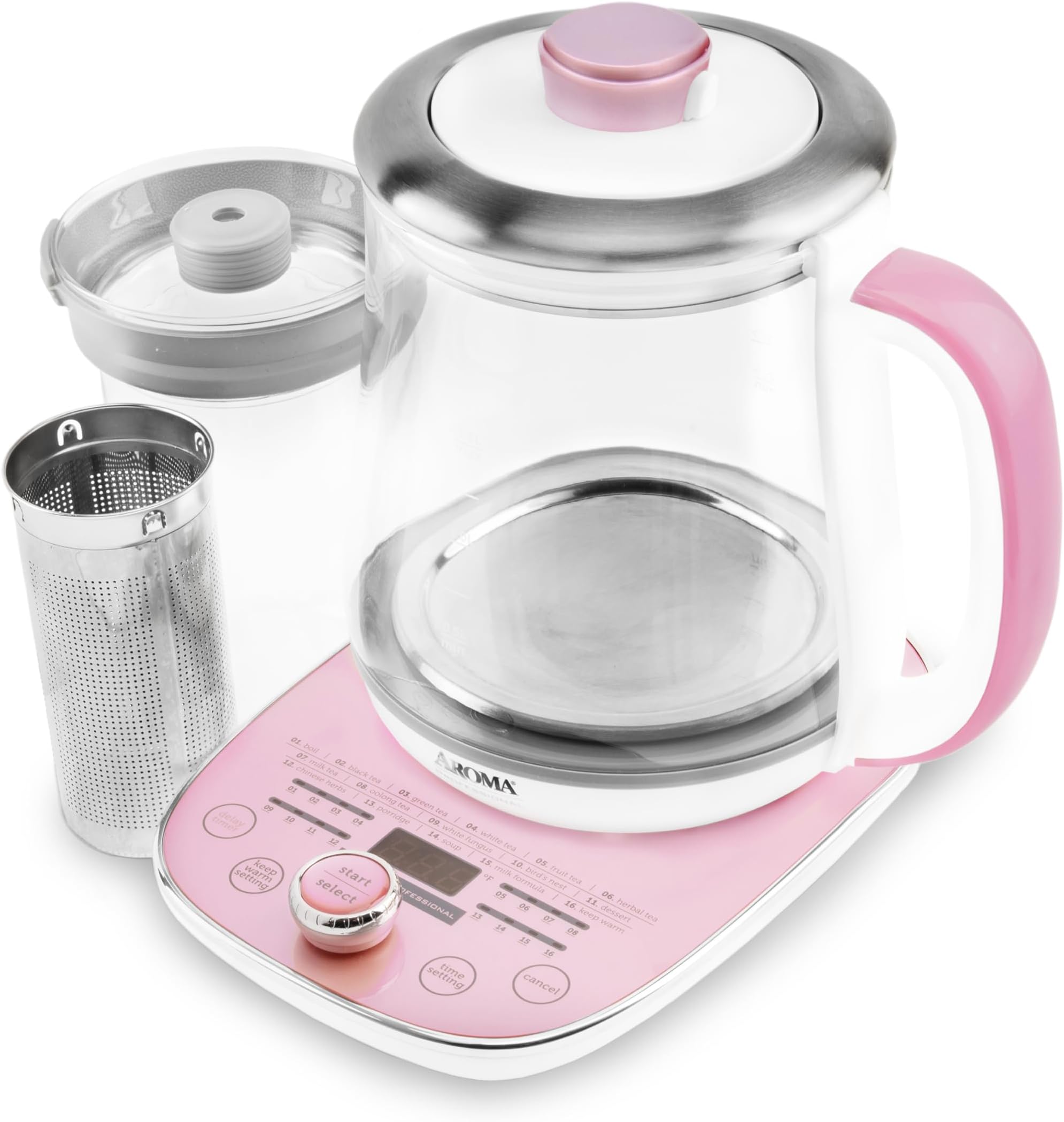 16-In-1 Nutri-Water Kettle, Green Tea, Fruit Tea, Flower Tea, Asian Traditional Recipes