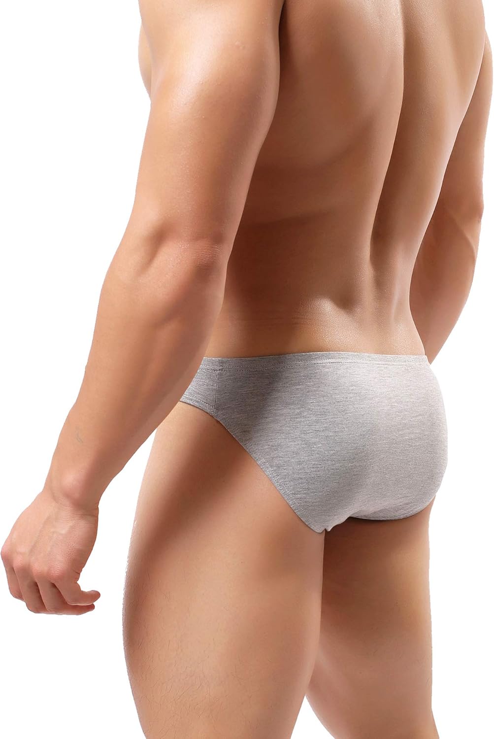 Avidlove Mens Bikini Underwear Low Rise Briefs Microfiber Underpants 4 Pack - Image 5