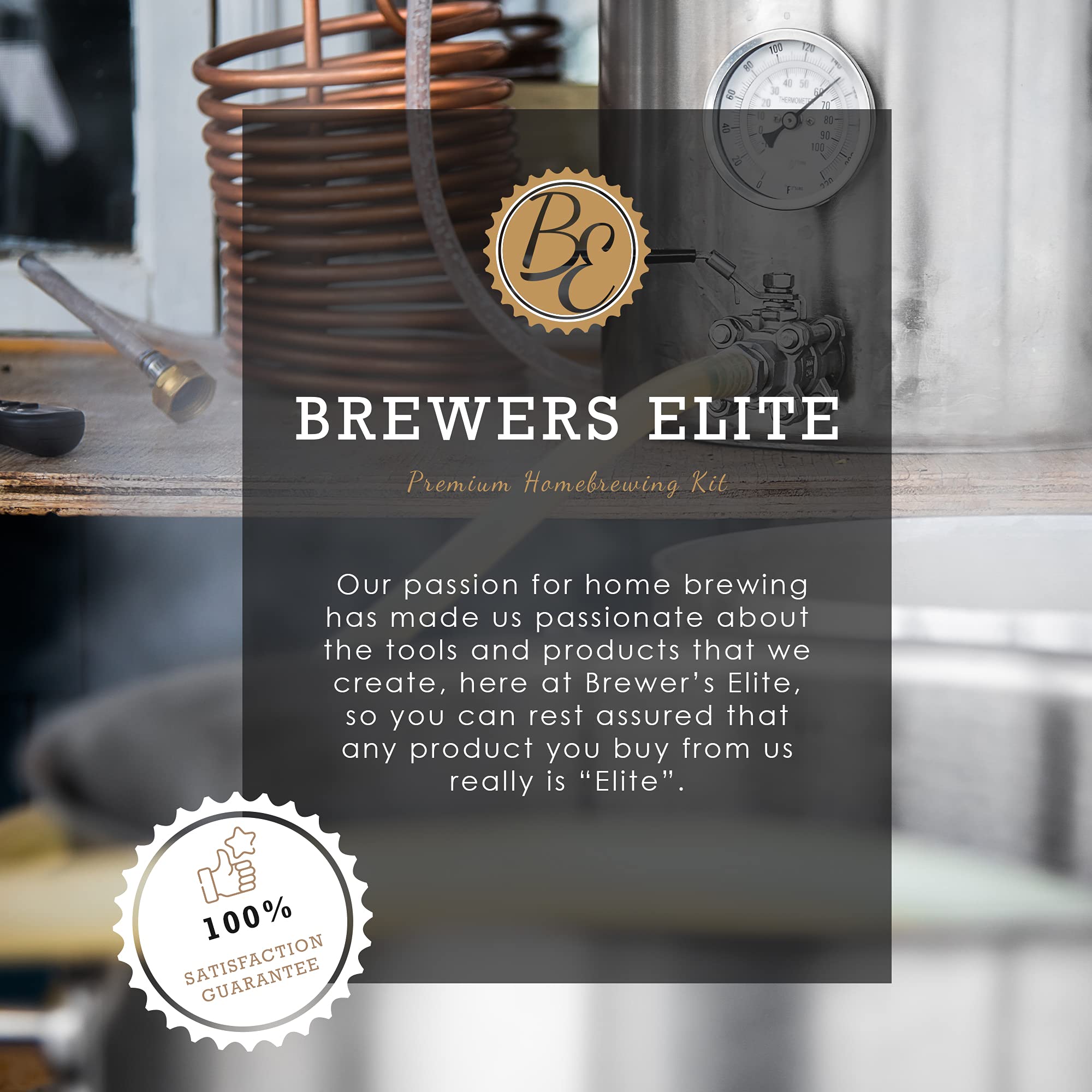 Brewer's Elite Hydrometer for Home Brew Beer, Wine, Mead and Kombucha