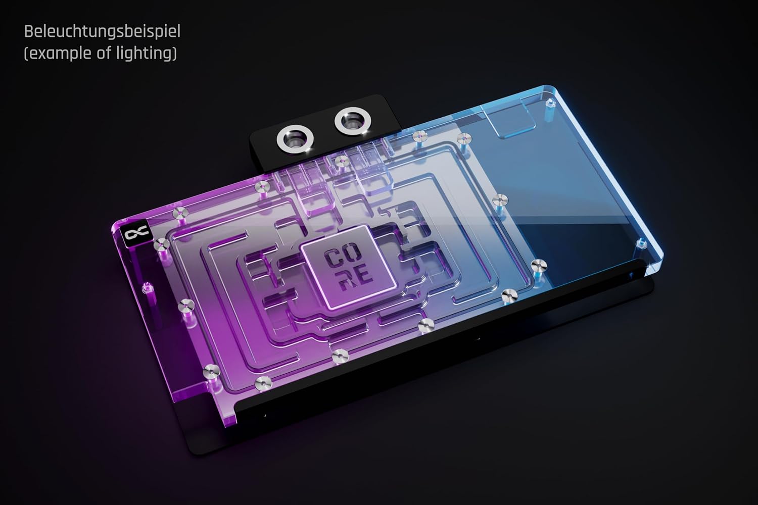 Alphacool Core Geforce RTX 5090 ROG Astral GPU Water Block with Backplate