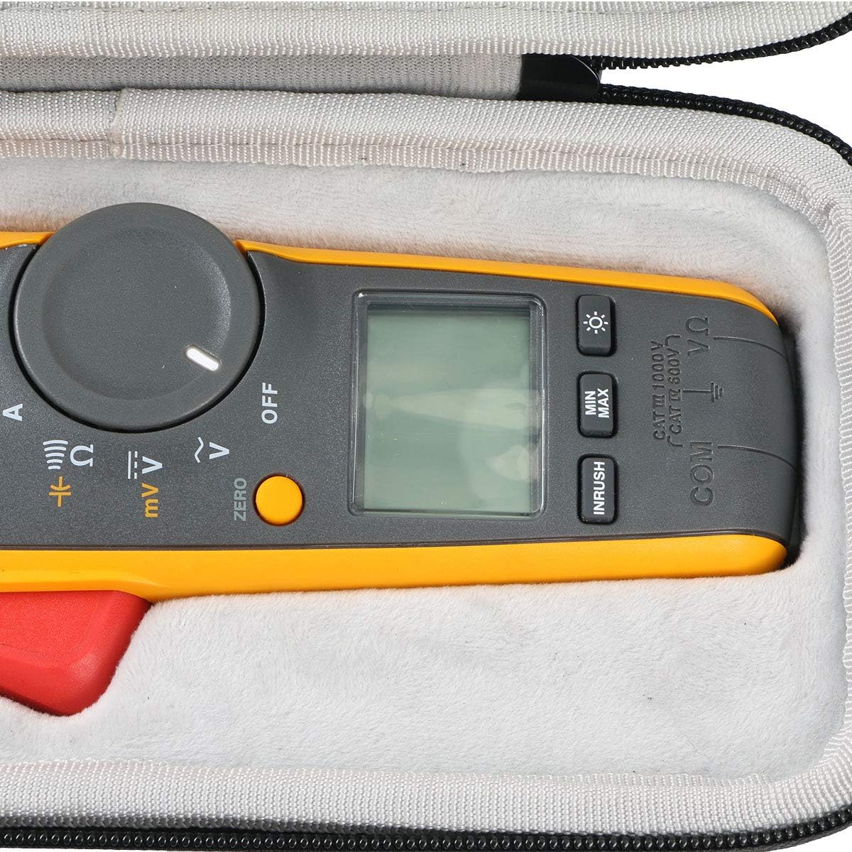 khanka Hard Travel Case Replacement for Fluke 376/374/ 375FC 1000A Ac/Dc Trms Wireless Clamp W/Iflex