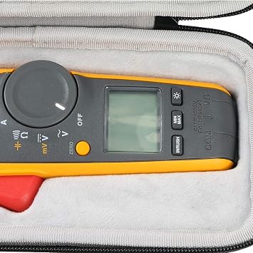 khanka Hard Travel Case Replacement for Fluke 376/374/ 375FC 1000A Ac/Dc Trms Wireless Clamp W/Iflex