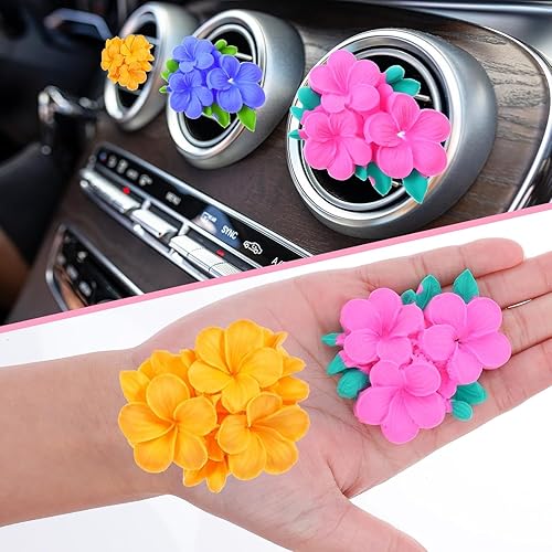 Miniatura 6 de 2 moldes de silicona de flores 3D lindo molde de vela de resina de plumeria molde de silicona para hacer velas, fondant chocolate pastel decoración