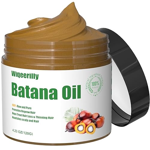 Aceite de batana para el crecimiento del cabello, 100% aceite de batana crudo Dr. Sebi orgánico, sin refinar de Honduras, máscara capilar Batana