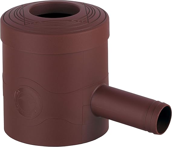 Scarico Per Grondaia BRYZA DN Ø63 Mm | Marrone | Raccolta Acqua Piovana | Connettore Rapido - Foto 2