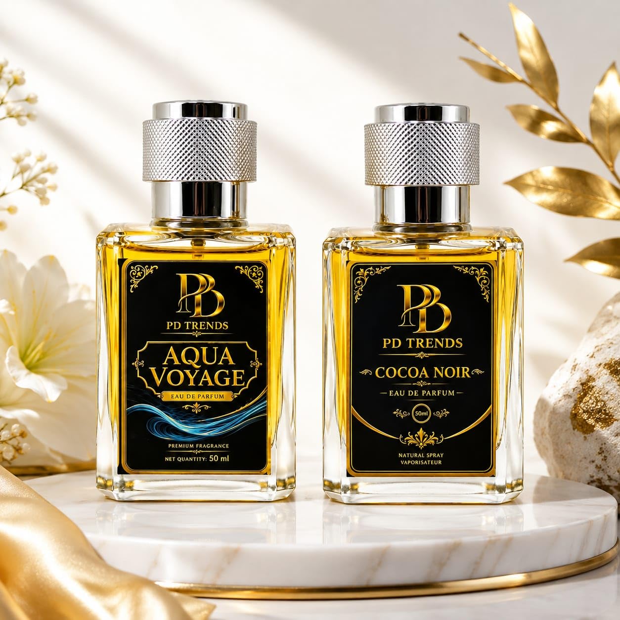 Aqua Voyage & Cocoa Noir Eau De Parfum Combo 100ml | For Men & Women, 50ml + 50ml, Long Lasting, Natural Spray, Fresh & Rich Fragrance-image-34