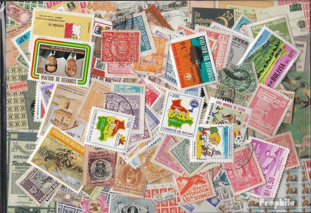 Bolivia 100 varios sellos (sellos para los coleccionistas)