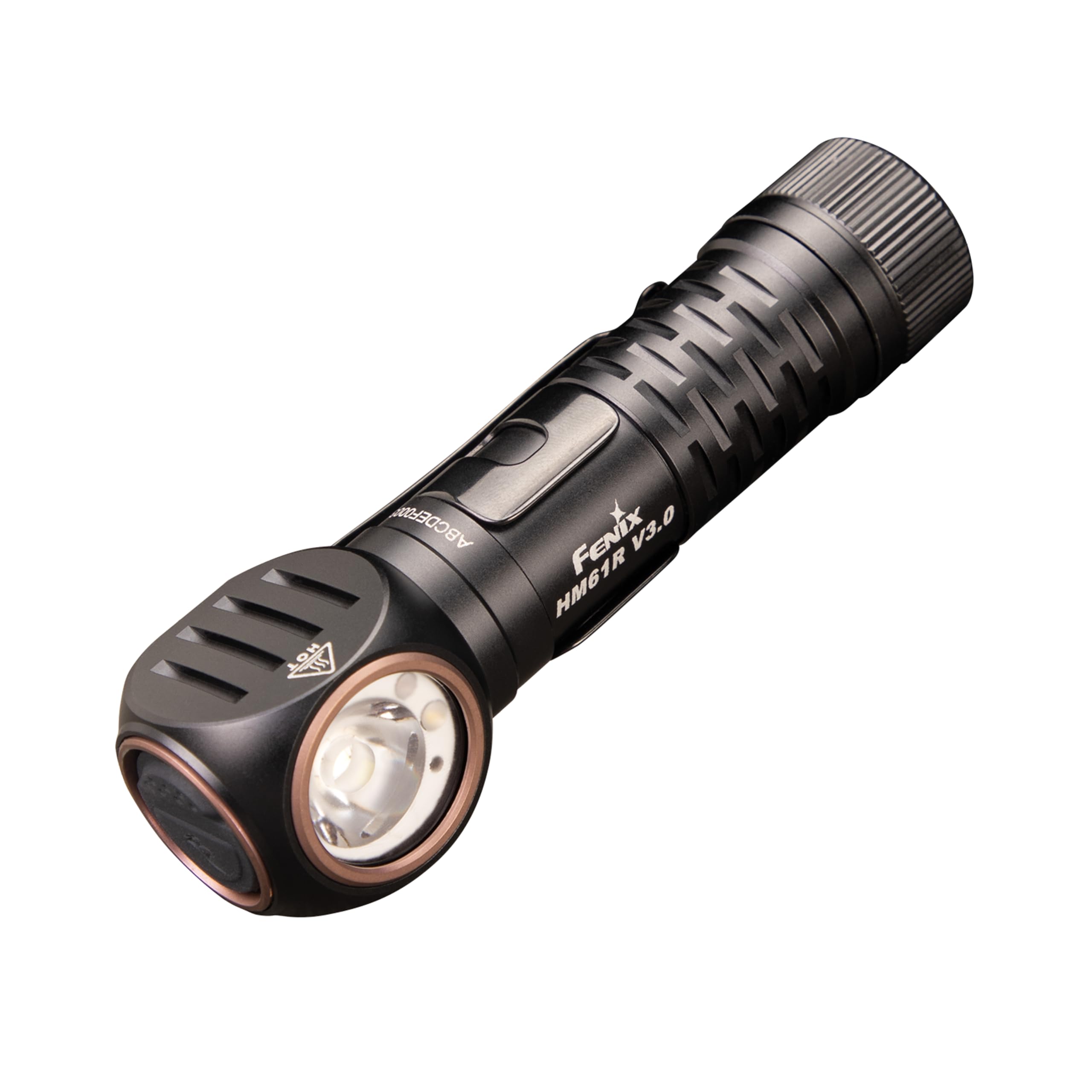 Fenix HM61R V3.0 Wiederaufladbare Outdoor-Stirnlampe | 1800 Lumen | 195 m | 300 Stunden max | Fernlicht, Flutlicht, roter Licht/Blitz | Magnetfuß | IP68