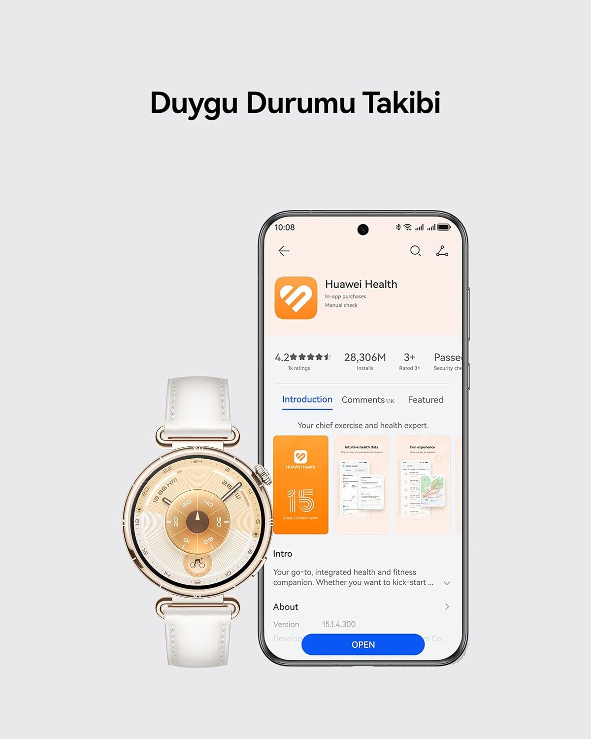 HUAWEI WATCH GT 6 41 mm Akıllı Saat Mor