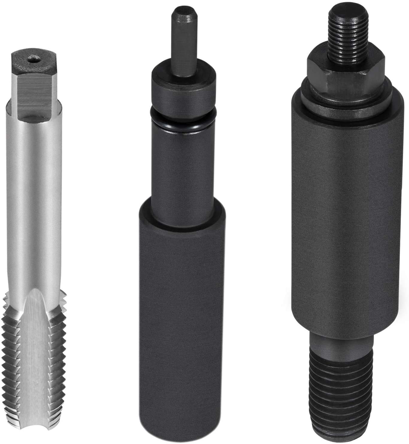 Fuel Injector Sleeve Cup Remove and Install Tool Set Compatible with Ford 6.0 L 6.4 L Powerstroke Engines 2003-2010