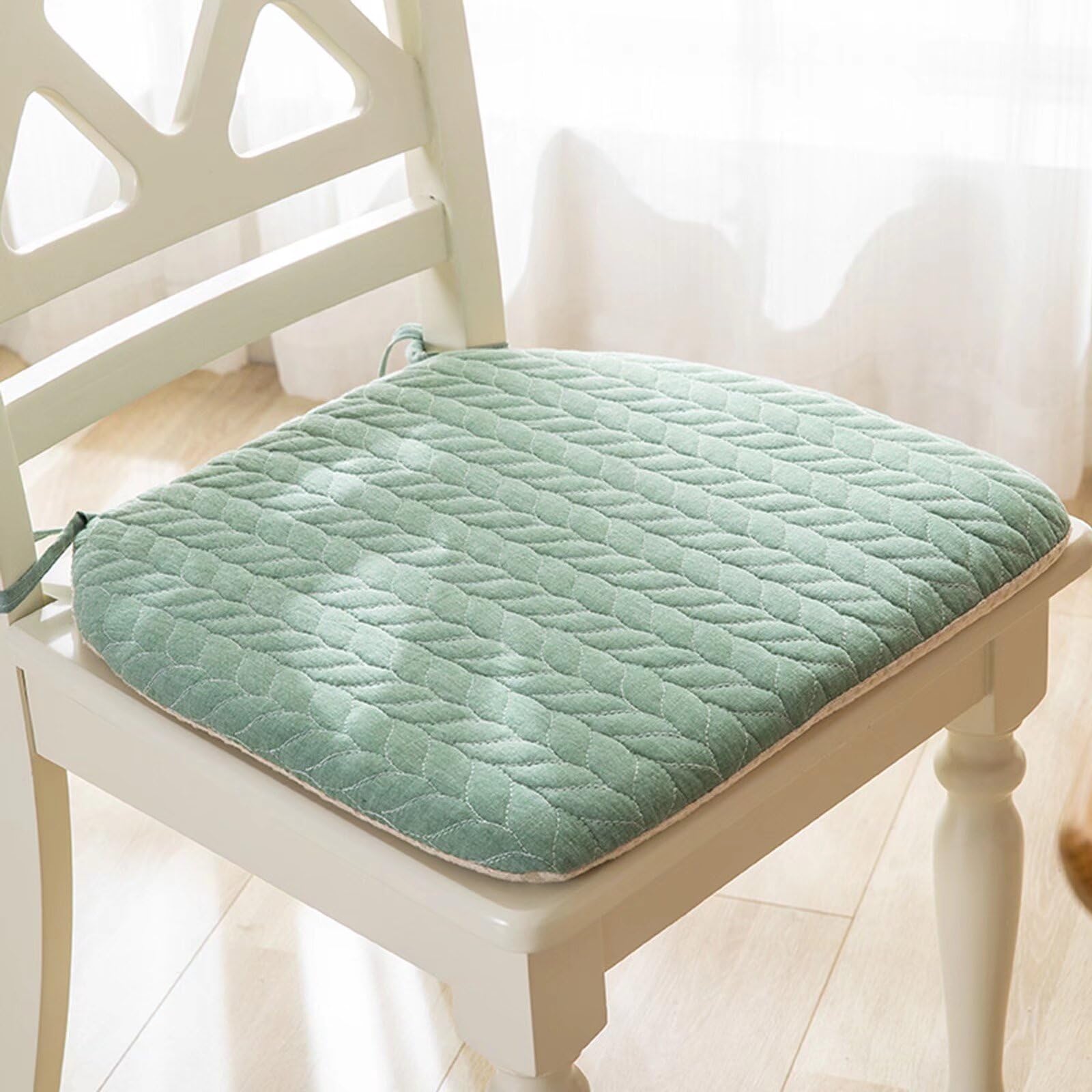 Coussins de chaise d'intérieur 40x40 lavables lot de 6 confort
