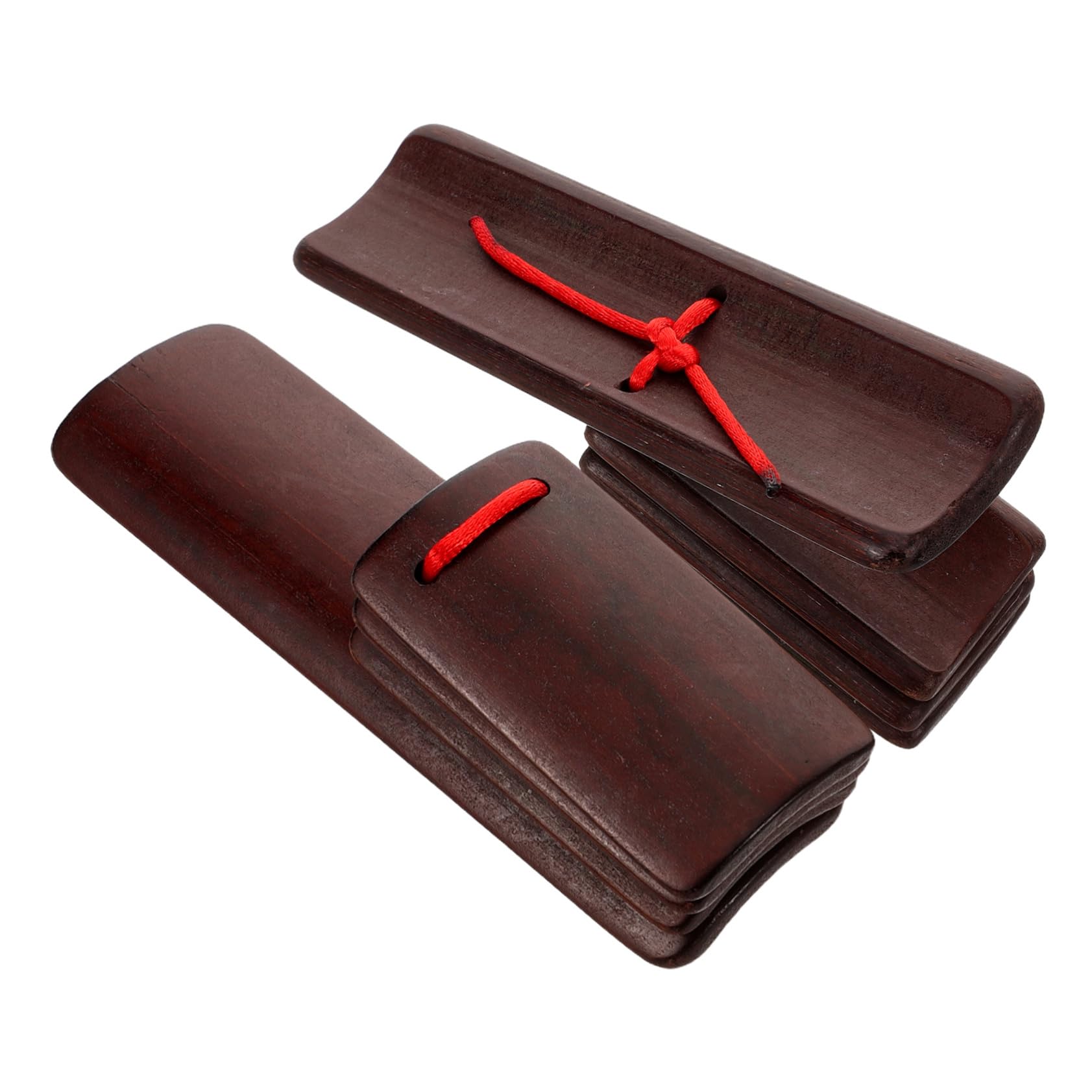 GALPADA 2 Pack Wooden Chinese Instruments Kuaiban for Kids Rhythm Practice Classroom Party Props Educational Percussion