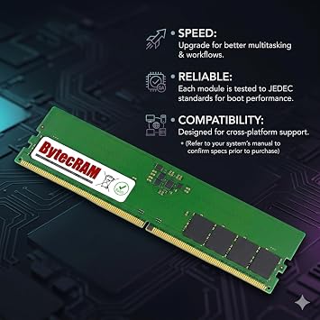 32GB SNPT3JMNC/32G AC958789 Replacement for Dell PowerEdge R260 DDR5 5600 MHz (PC5-5600B) ECC UDIMM Desktop Memory