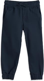 Amazon Brand - Symbol Boy's Cotton Strechable Jogger | Elasticated Waistband and Cuff | Age 2-14 Years Price In India