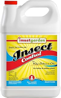 I Must Garden Insect Control: Kills & Repels Aphids, Whiteflies, Mites, Gnats, and More - 1 Gallon Ready to Use Refill