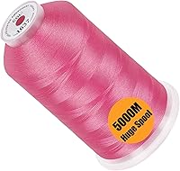 Vista 155 de New brothread - Bobina única de 5000 m de hilo de poliéster para máquina de bordar 40WT para máquinas comerciales y domésticas - Marigold