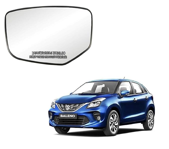 GKS ORVM Mirror Plate for Maruti Suzuki New Baleno (Left Side) Amazon