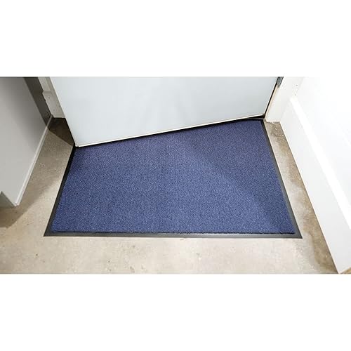 Miniatura 6 de Alfombra de entrada Ovation 141 de NoTrax, para pasillos principales, internos y áreas de mucho tráfico, Azul, 1