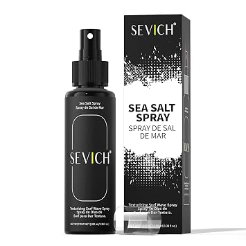 SEVICH Sea Salt Texturizing Spray 100ml - Strong Hold, Beach Waves & Volumizing, Enhances Natural Curl & Wave Matte Finish, All Hair Types for Men & Women