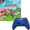 Windows版 Minecraft マインクラフト Java & Bedrock Edition オンラインコード版 + Xbox ワイヤレス コントローラー セット(ショック ブルー)