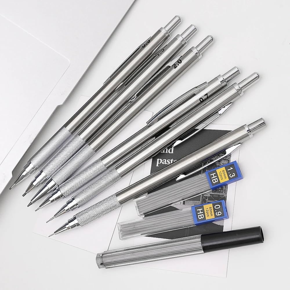Amazon.co.jp: LKOOFHNM 金属製製図用鉛筆 シャープペンシル 0.30mm